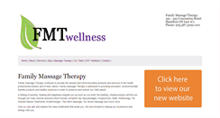 Desktop Screenshot of familymassagetherapy.com