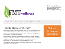 Tablet Screenshot of familymassagetherapy.com